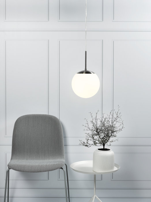 Nordlux Cafe pendel 20 cm hvit E27